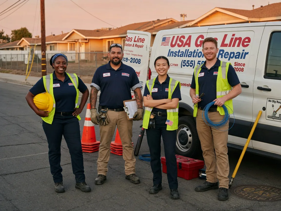 Gas Line Installation company in West End, NC